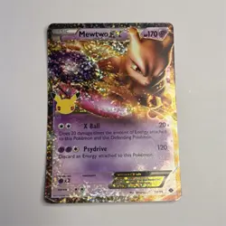 Pokemon Mewtwo EX Classic Collection Holo Full Art Celebrations 54/99 170 HP - Image 1