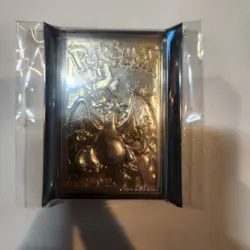 1999 Burger King #6 Charizard 23K Gold Plated Pokemon Card - Image 1