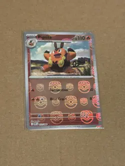 Pokemon TCG Pignite Masterball 12/86 Reverse Holo White Flare - Image 1