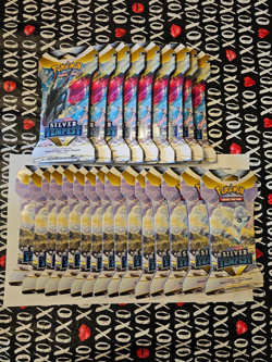 24x POKEMON SWORD & SHIELD - SILVER TEMPEST SLEEVED BOOSTER PACKS - NEW & SEALED - Image 1