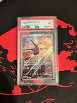 Pokemon Latios 203/191 Sv08: Surging Sparks PSA 9 Illustration Rare Holo English - Image 2