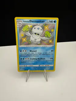 pokemon TCG Galarian Darmanitan - Shining Fates: Shiny Vault (SHFSV) - Image 1
