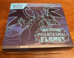 Pokemon TCG Mega Evolution Phantasmal Flames Elite Trainer Box ETB - Sealed - Image 1
