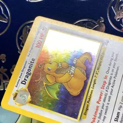 Pokemon 1999 Dragonite 4/62 Fossil Holo LP - Image 4