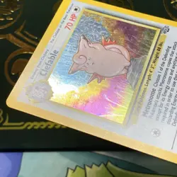 Pokemon TCG Clefable #1/64 Jungle Set Unlimited Holo Rare WOTC VTG 1999 LP - Image 5
