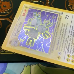 Magneton 11/62 Holo Rare Fossil Pokemon Unlimited Holo LP - Image 4