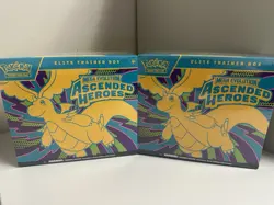 Lot of 2 Pokemon Ascended Heroes Elite Trainer Box ETB New/Sealed - Image 1