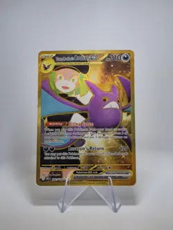 Pokemon Team Rocket's Crobat ex Sv10 Destined Rivals 242/182 Hyper Rare Full Ar… - Image 1