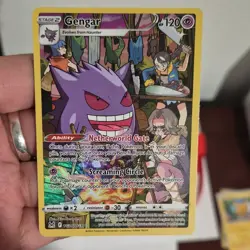 Pokemon Gengar TG06/TG30 Lost Origin Trainer Gallery Ultra Rare Holo 120 HP - Image 1