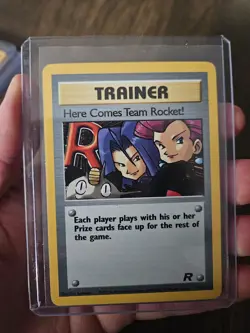 Here Comes Team Rocket! 15/82 Team Rocket Pokemon TCG Holo - Image 1