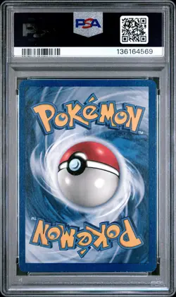 1999 POKEMON GERMAN 1ST EDITION #10 MEWTU-HOLO PSA 7 - Image 2