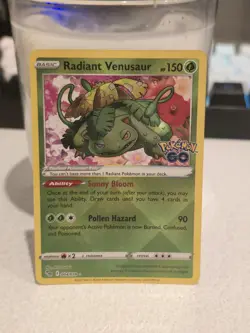 Radiant Venusaur 004/078 Pokemon GO Holo - Image 1