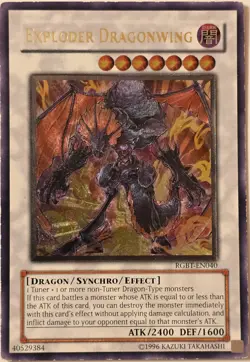 Exploder Dragonwing RGBT-EN040 Raging Battle Unlimited Ultimate Rate - Image 1