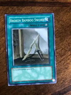 Yu-Gi-Oh! TCG Broken Bamboo Sword Tactical Evolution TAEV-EN062 NM - Image 1