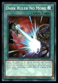 Yu-Gi-Oh! TCG Dark Ruler No More Common - Image 1