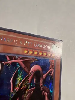 YuGiOh! Harpie's Pet Dragon FMR-002 Video Game Promo Heavily Played HP - Image 2