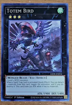 Yu-Gi-Oh! TCG Totem Bird Legendary Duelists: Synchro Storm LED8-EN054 1st Editi… - Image 1