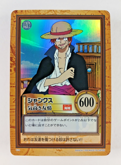 Shanks - C14 Holo Foil - One Piece Carddass Hyper Battle card (1999 Japan) - Image 1