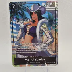 2026 One Piece TCG Ms. All Sunday OP14-084 SR Alternate Alt Art - Image 1