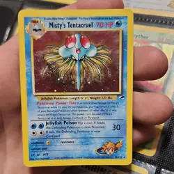 Pokemon Misty's Tentacruel Gym Heroes Holo Rare 10/132 70 HP Stage 1 English 20… - Image 1