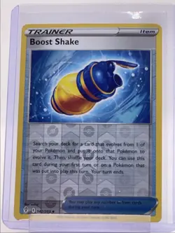 BOOST SHAKE 2021 POKEMON SWSH EVOLVING SKIES REVERSE HOLO 142/203 Q2045 - Image 1