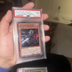 Slifer the Sky Dragon VJMP-JP064 Ultra Rare Japanese Yugioh Promo PSA 9 Mint - Image 1