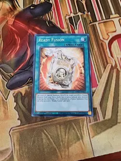 Ready Fusion MP22-EN163 Prismatic Secret Rare 1ST ED NM Yugioh - Image 1