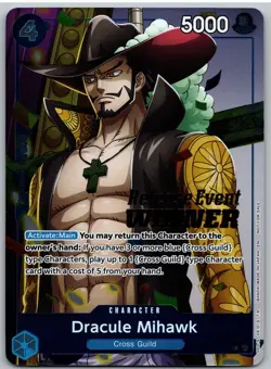 Dracule Mihawk (OP11 Release Event Winner) P-081 One Piece - Image 1