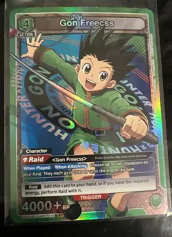 Gon Freecss Foil UE02BT/HTR-1-078 NM Condition, Union Arena - Image 1