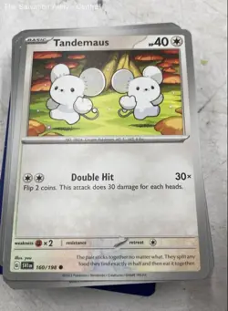 Lot Of Pokemon Tandemaus Tarountula Toedscruel Quaxwell Floatzel Trading Cards - Image 2