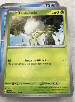 Lot Of Pokemon Tandemaus Tarountula Toedscruel Quaxwell Floatzel Trading Cards - Image 3
