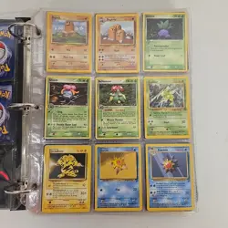 Vintage 1999 Pokemon Trading Card Wizards 3-Ring Binder (With Cards) - Image 3