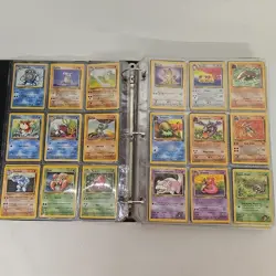 Vintage 1999 Pokemon Trading Card Wizards 3-Ring Binder (With Cards) - Image 5