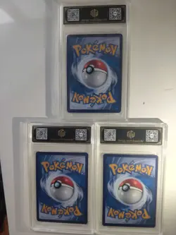 Pokemon TCG Chinese Pikachu 021/072 C TOC 9.5 GEM-MT Graded Card - Lot of 3 MD28 - Image 2