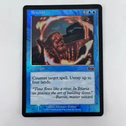 MTG Foil Rewind Urza's Saga Magic The Gathering TCG Card - Image 2