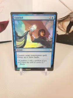 MTG Dominaria Unwind NM Foil Card #72 - Image 1