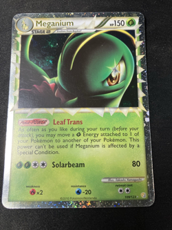 Pokemon Meganium Prime 109/123 HGSS Holo Rare Ungraded Childhood Card - Image 1