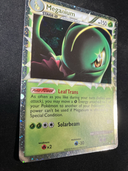 Pokemon Meganium Prime 109/123 HGSS Holo Rare Ungraded Childhood Card - Image 2