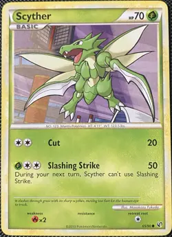 Scyther 65/90 Undaunted Regular - Pokemon Card - Image 1