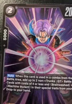 Trunks : GT FB04-113 Foil Rare Ultra Limit Dragon Ball Super Card Game - Image 2