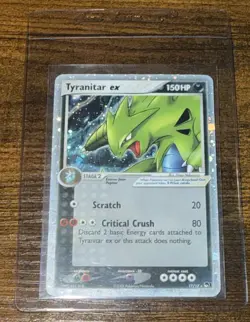 Tyranitar EX 17/17 - Pokemon Card TCG Pop Series 1 Holo Rare - Image 1