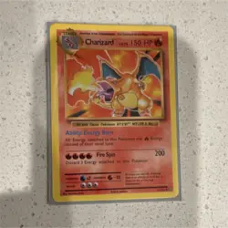 Pokemon TCG Charizard Holo Rare XY Evolutions 11/108 150 HP English Card - Image 1