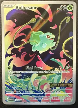 Bulbasaur - (Mega Evolution Stamped) 133/132 Miscellaneous Cards & Products Holo - Image 1