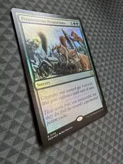 MTG Preposterous Proportions #0109 Foil Rare Foundations (FDN) - Image 3