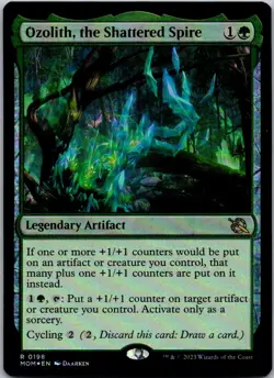 Ozolith, the Shattered Spire R March of the Machine 198 NM Foil - Image 1