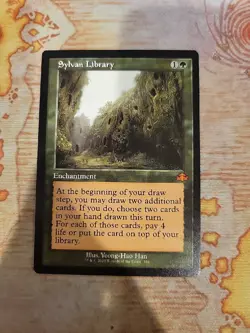 Sylvan Library - Retro Frame DMR NM MTG - Image 1