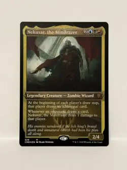 Nekusar, the Mindrazer (Foil Etched) - Commander Legends (CMR) Mythic 529 NM - Image 1