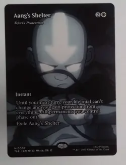 Aang’s Shelter - 7 - MTG Avatar: The Last Airbender - Borderless - Regular LP - Image 3