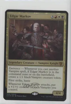 Edgar Markov (Oversized) Magic: Commander 2017 C17 #036 - Image 1