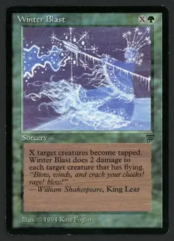 ***English Winter Blast*** MTG Legends Magic Kid Icarus - Image 1